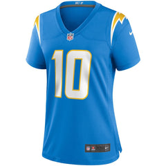NFL Los Angeles Chargers Justin Herbert  Women's Player Game Jersey