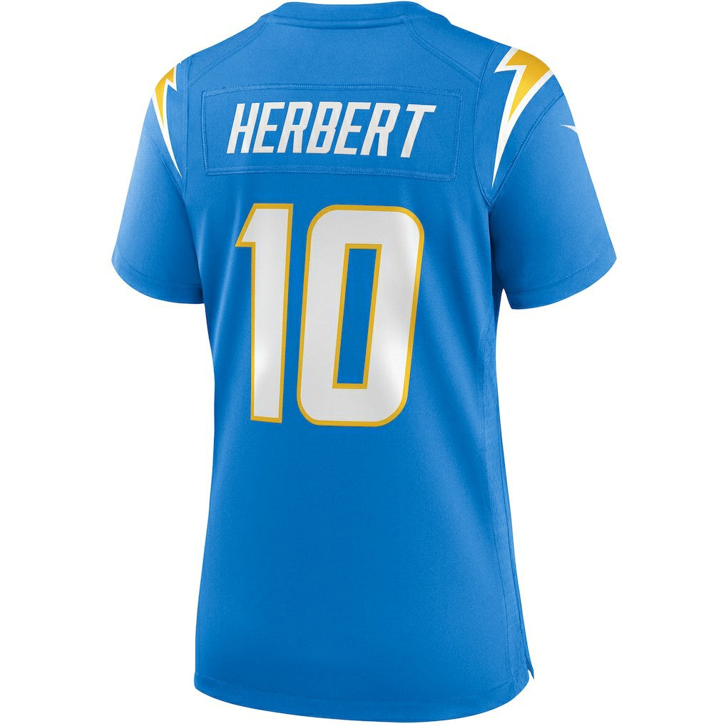 NFL Los Angeles Chargers Justin Herbert  Women's Player Game Jersey