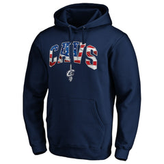 Cleveland Cavaliers Banner Wave Pullover Hoodie sale - Navy outlet