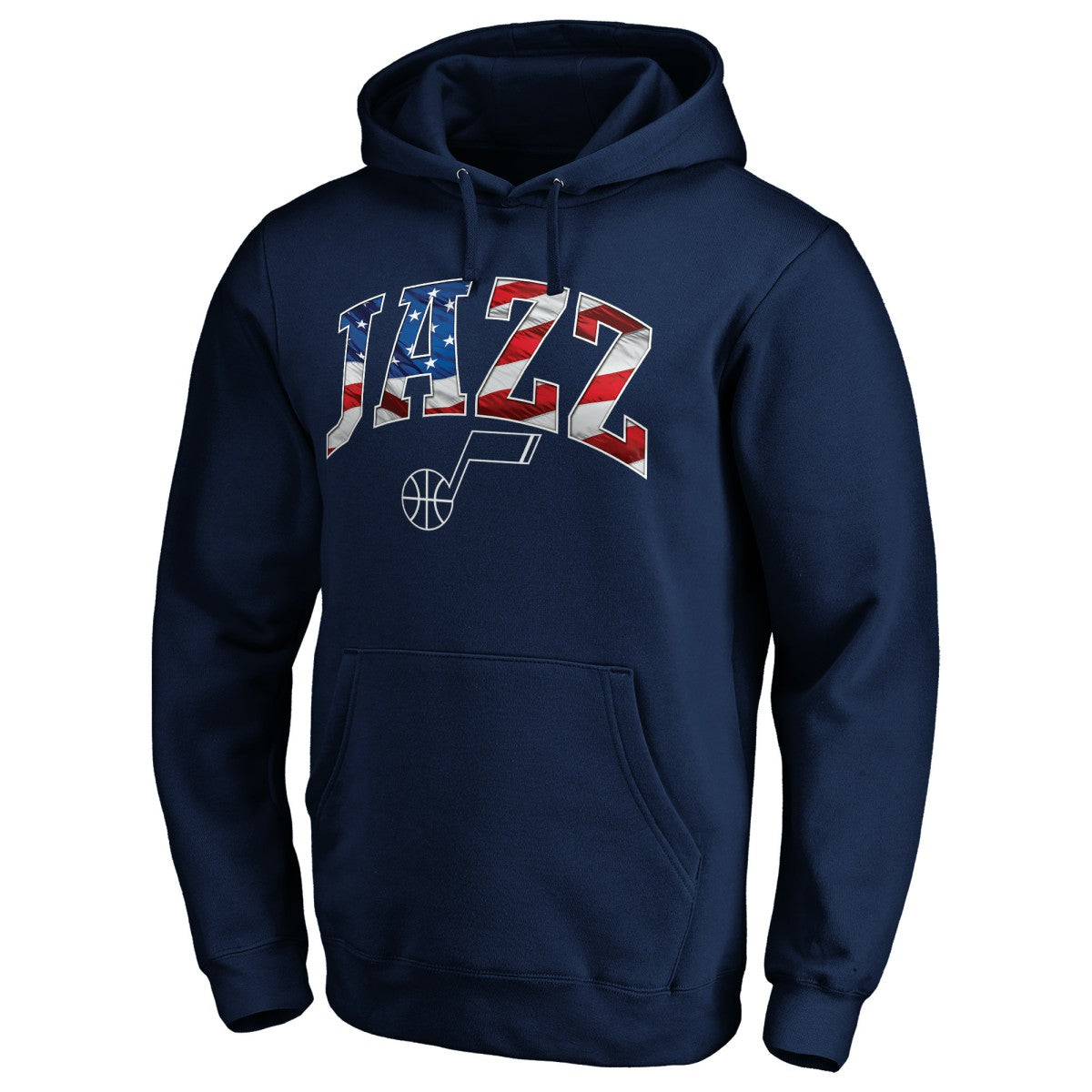 Utah Jazz Banner Wave Pullover Hoodie - Navy shop