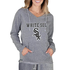Chicago White Sox Concepts Sport Women's Mainstream Terry Long Sleeve Hoodie Top - Gray