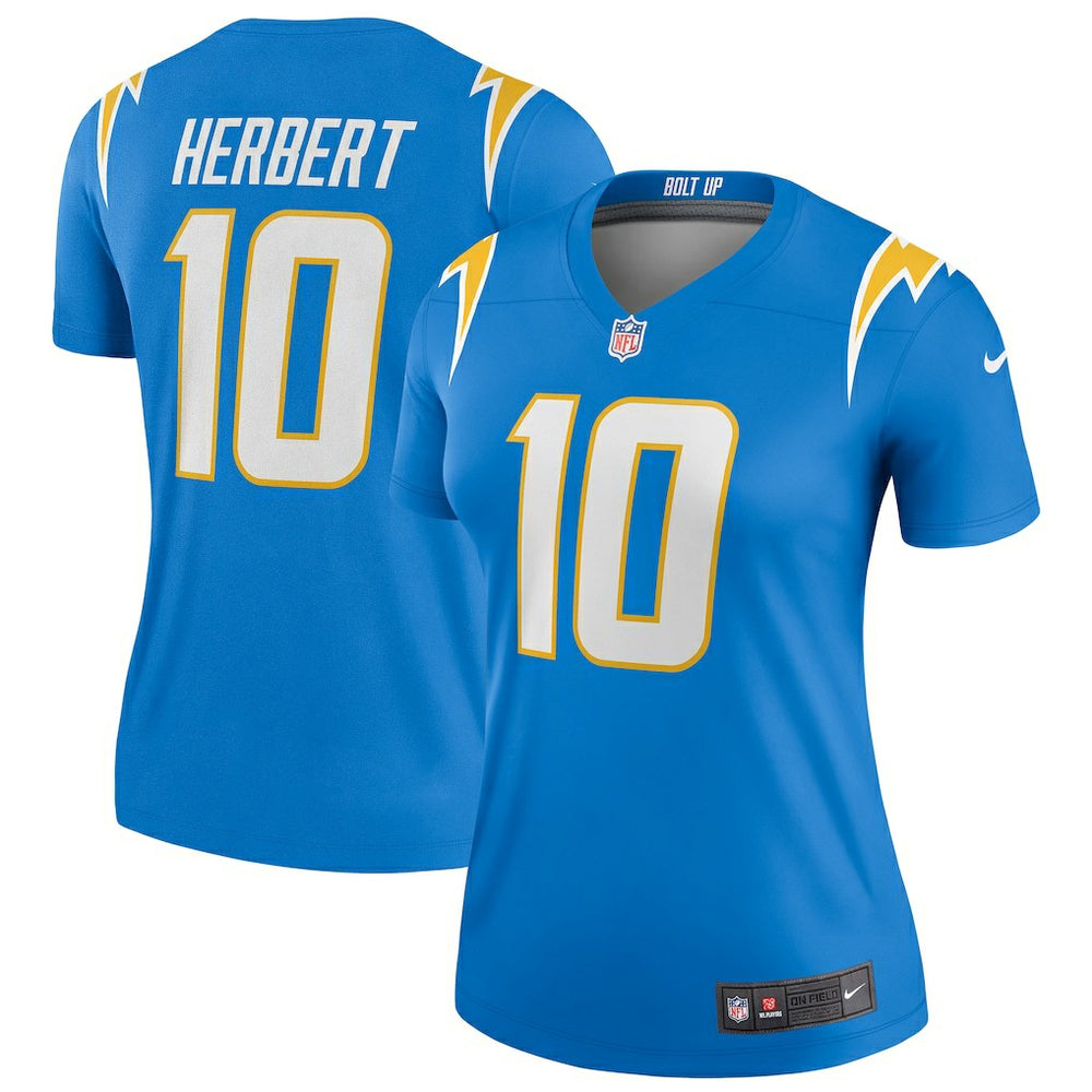 NFL Los Angeles Chargers Justin Herbert  Women's Legend Player Performance Top
