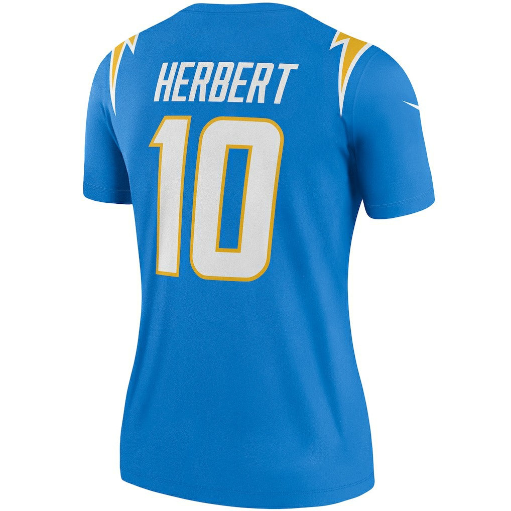 NFL Los Angeles Chargers Justin Herbert  Women's Legend Player Performance Top