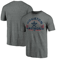Houston Astros Team Freedom Tri-Blend T-Shirt - Gray