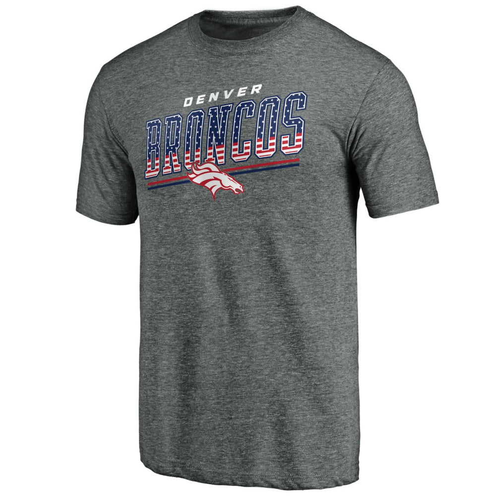 NFL Denver Broncos Team Freedom Tri-Blend T-Shirt