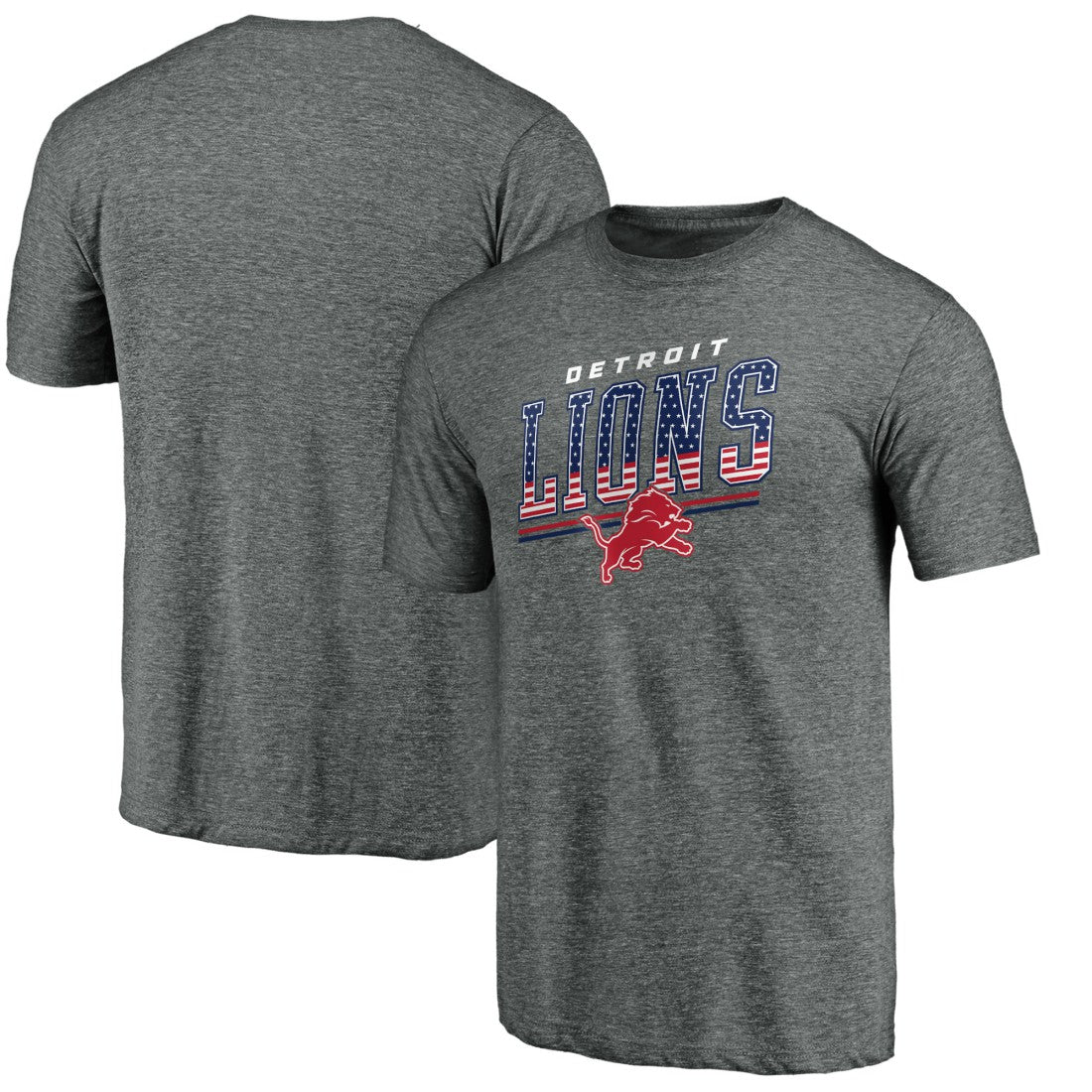 NFL Detroit Lions Team Freedom Tri-Blend T-Shirt