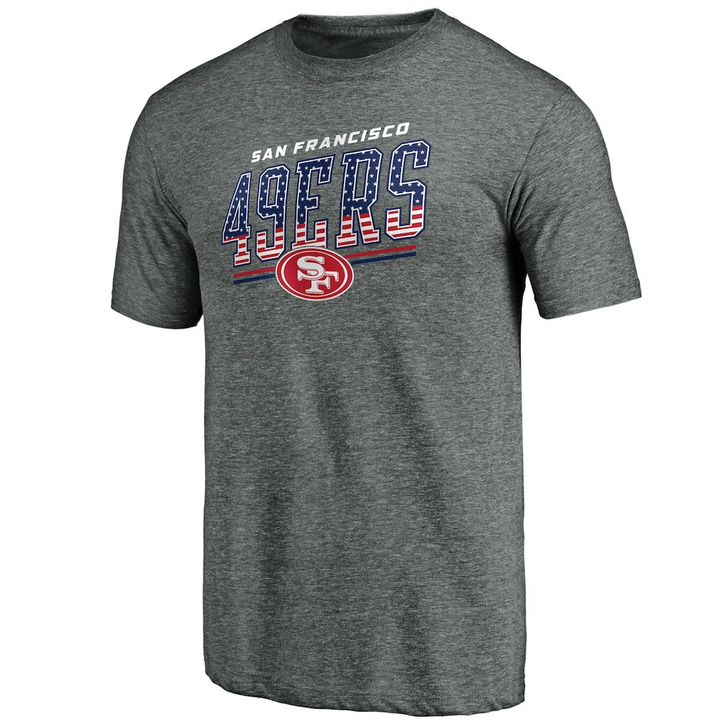 NFL San Francisco 49ers Team Freedom Tri-Blend T-Shirt