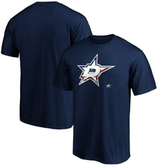 Dallas Stars Banner Wave Logo T-Shirt