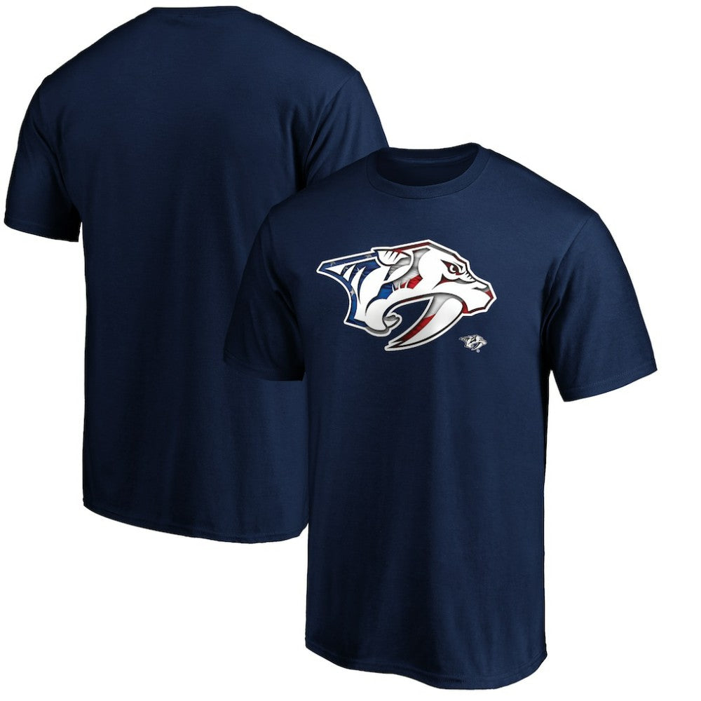 Nashville Predators Banner Wave Logo T-Shirt