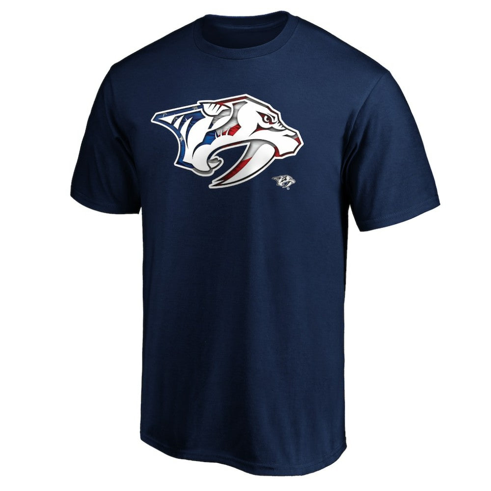 Nashville Predators Banner Wave Logo T-Shirt