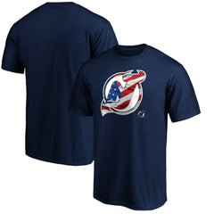 New Jersey Devils Banner Wave Logo T-Shirt