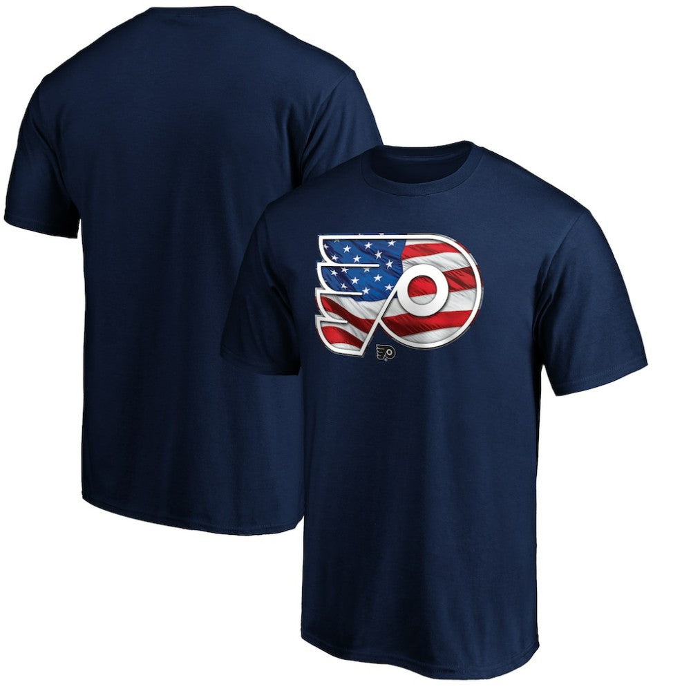 Philadelphia Flyers Banner Wave Logo T-Shirt