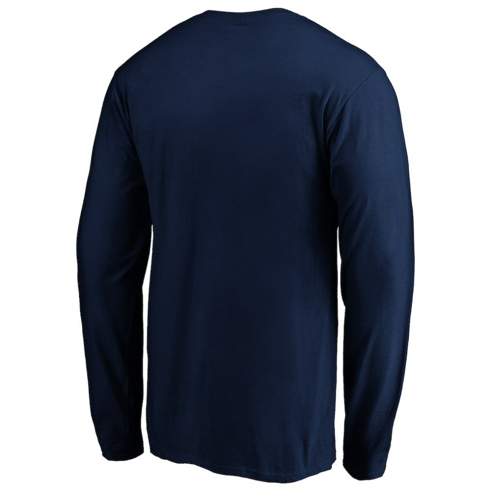Carolina Hurricanes Banner Wave Logo Long Sleeve T-Shirt