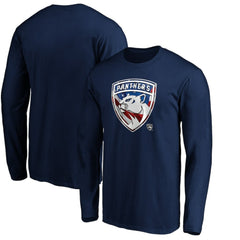 Florida Panthers Banner Wave Logo Long Sleeve T-Shirt