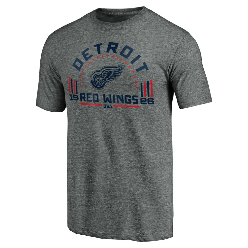 Detroit Red Wings Team Freedom Tri-Blend T-Shirt