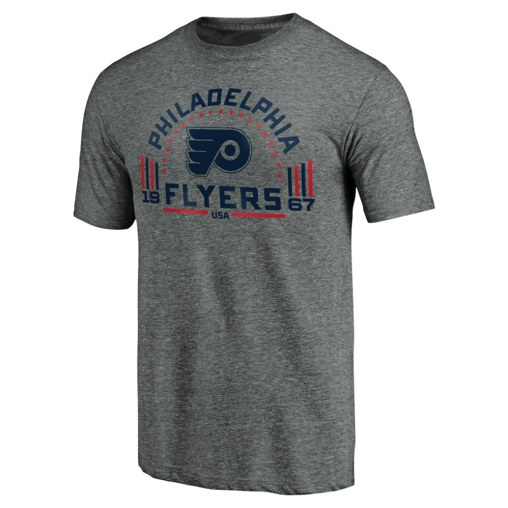 Philadelphia Flyers Team Freedom Tri-Blend T-Shirt