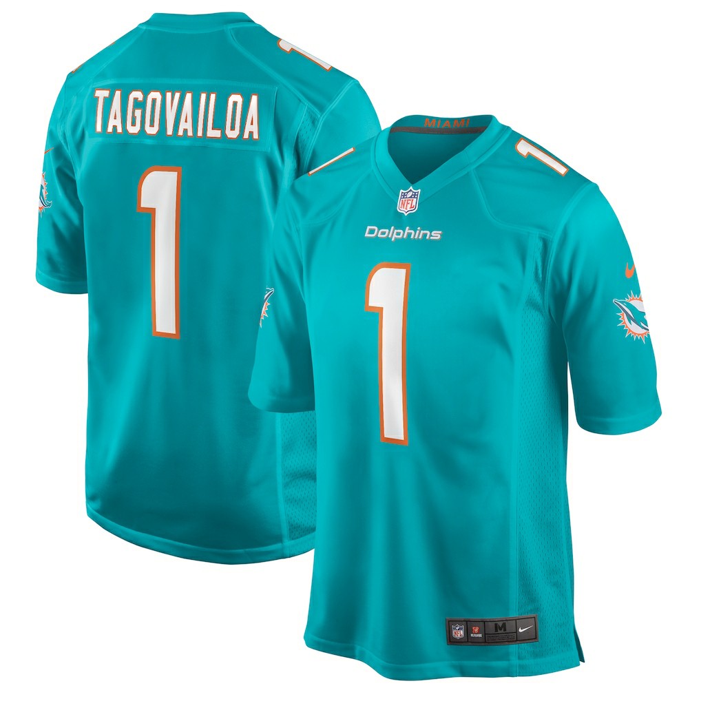 NFL Miami Dolphins Tua Tagovailoa  Player Game Jersey