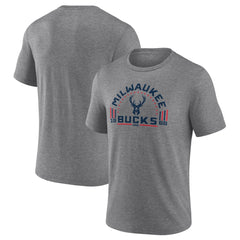 Milwaukee Bucks Team Freedom Tri-Blend T-Shirt - Gray cheap