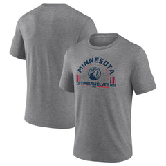 Minnesota Timberwolves Team Freedom Tri-Blend T-Shirt - Gray cheap