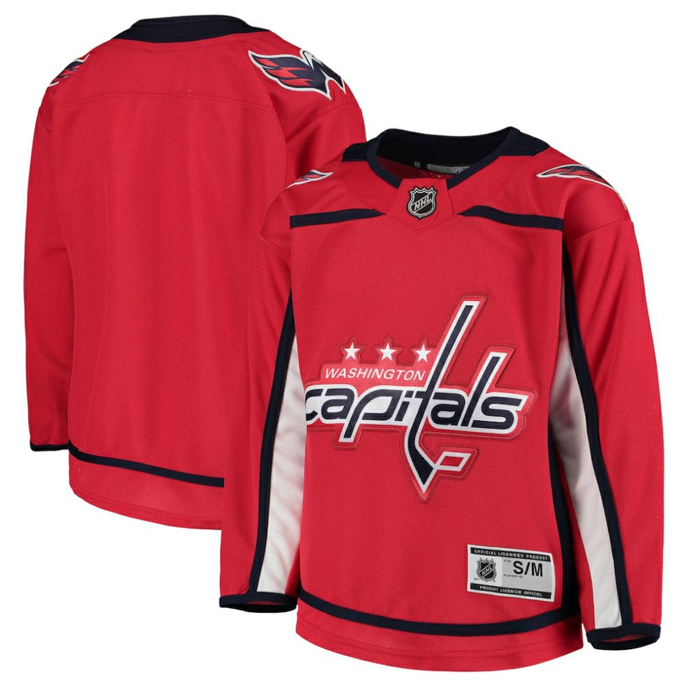 Washington Capitals Youth Home Premier Team Jersey