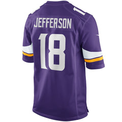 NFL Minnesota Vikings Justin Jefferson  Player Game Jersey