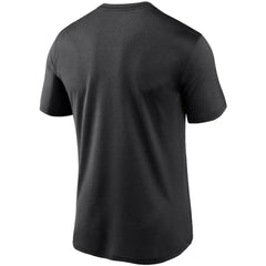 Colorado Rockies Wordmark Legend Performance T-Shirt - Black | Nike