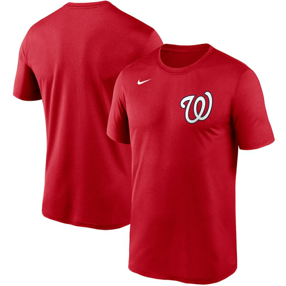 Washington Nationals Wordmark Legend Performance T-Shirt - Red | Nike