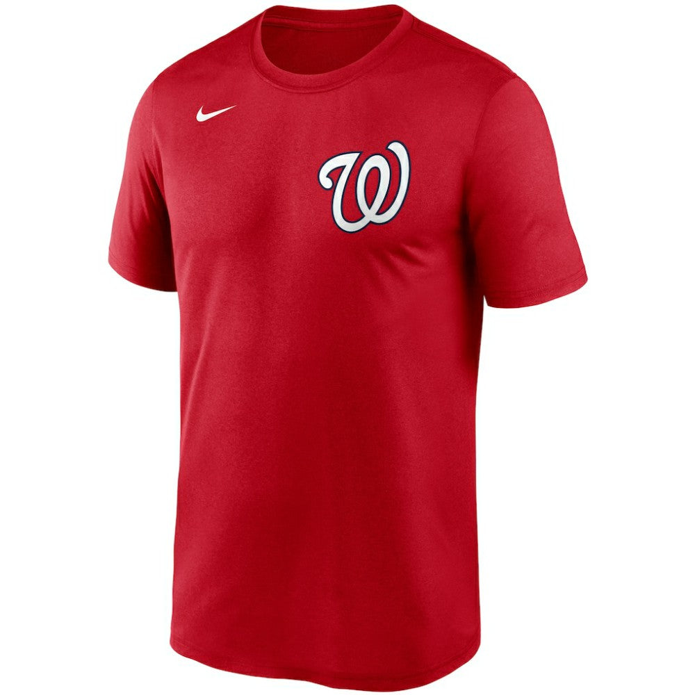 Washington Nationals Wordmark Legend Performance T-Shirt - Red | Nike
