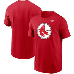 Boston Red Sox Cooperstown Collection Logo T-Shirt - Red | Nike