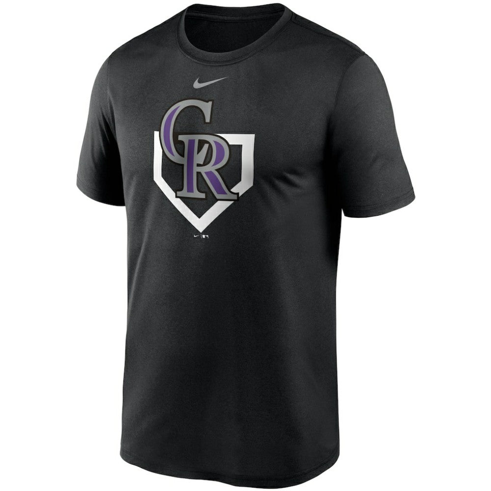 Colorado Rockies Icon Legend Performance T-Shirt - Black | Nike