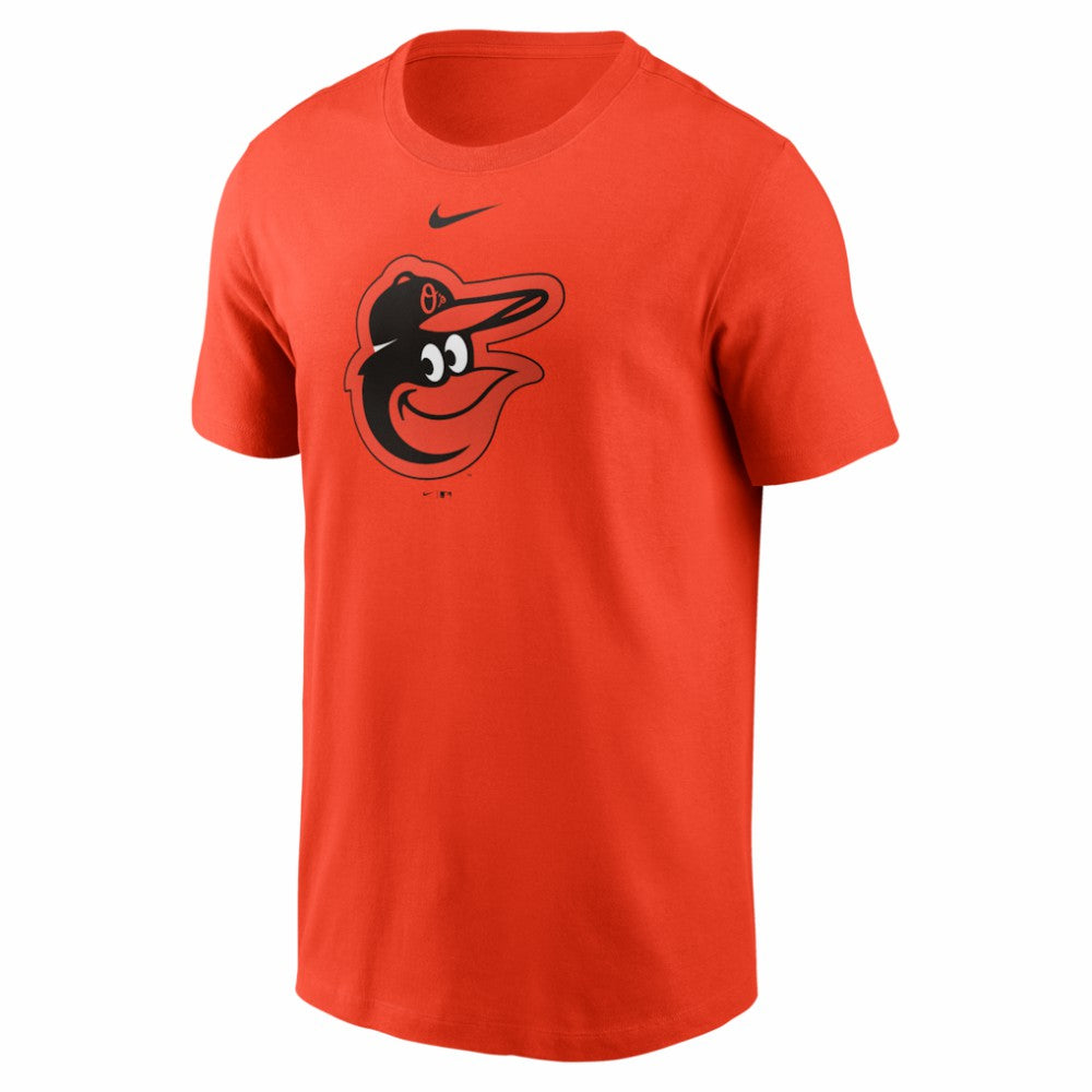 Baltimore Orioles Large Logo T-Shirt - Orange | Nike