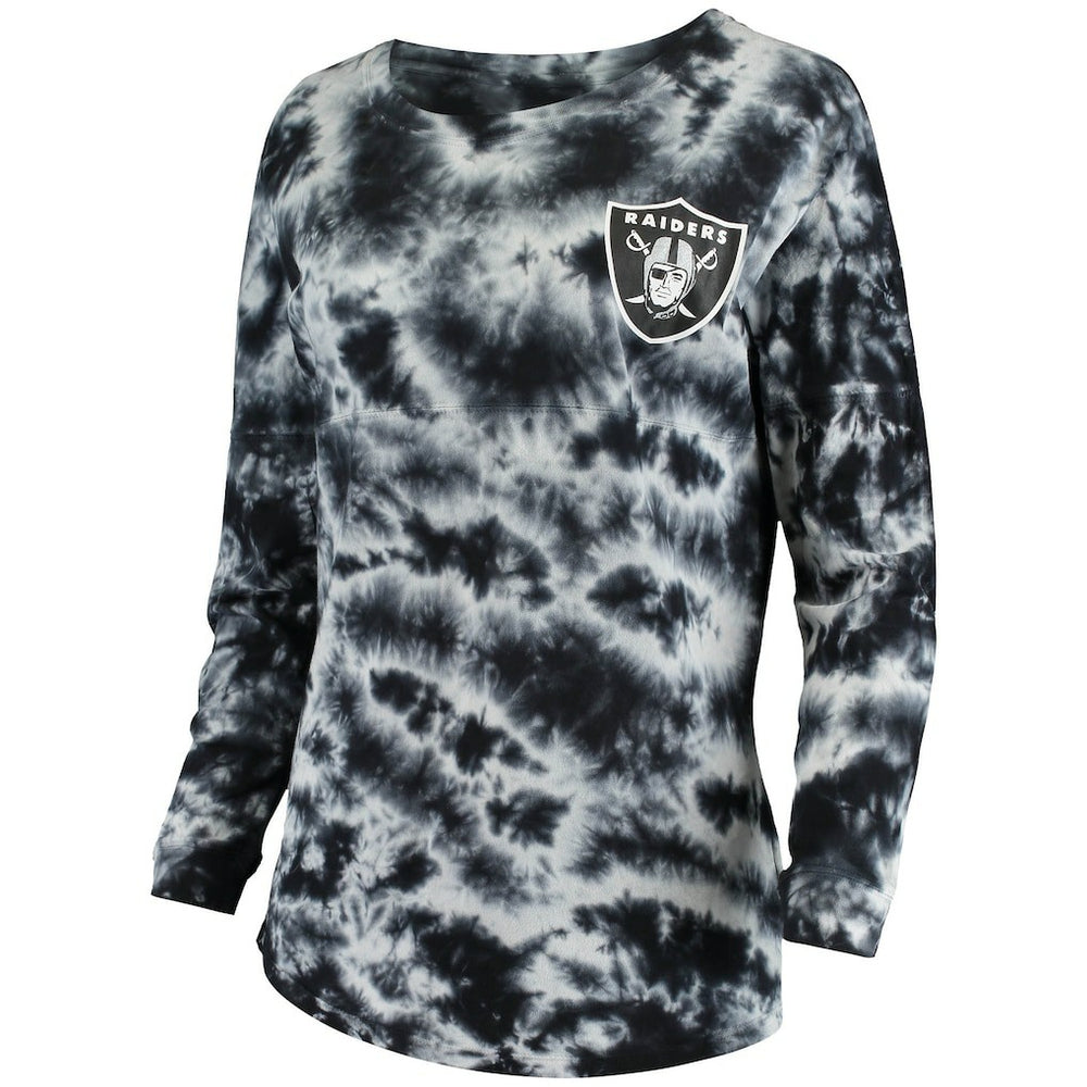 NFL Las Vegas Raiders Women's Tie-Dye Long Sleeve T-Shirt