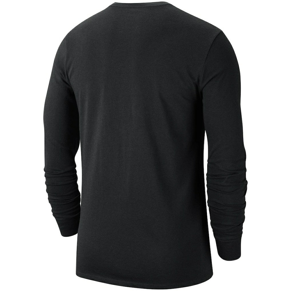 Philadelphia 76ers Courtside Chrome Long Sleeve T-Shirt - Black | Nike for sale