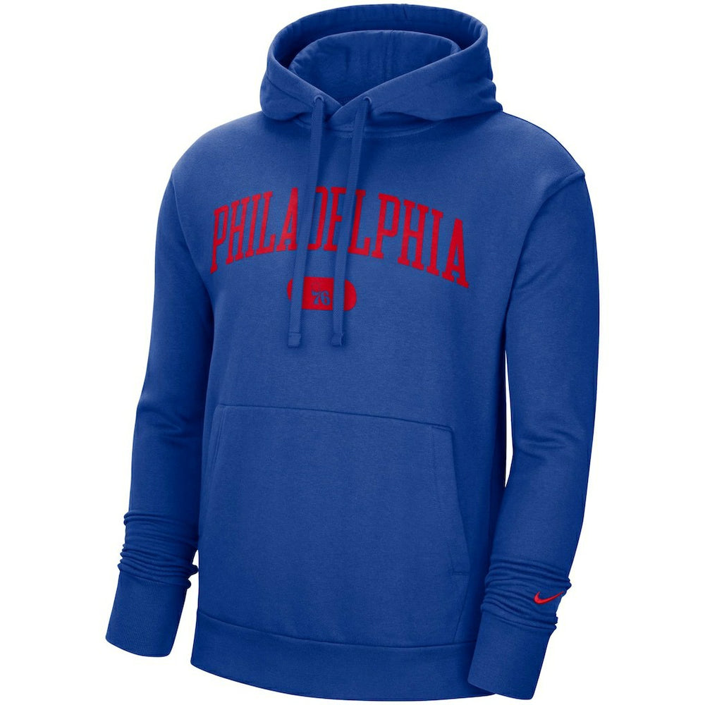Philadelphia 76ers Heritage Essential Pullover Hoodie - Royal | Nike online