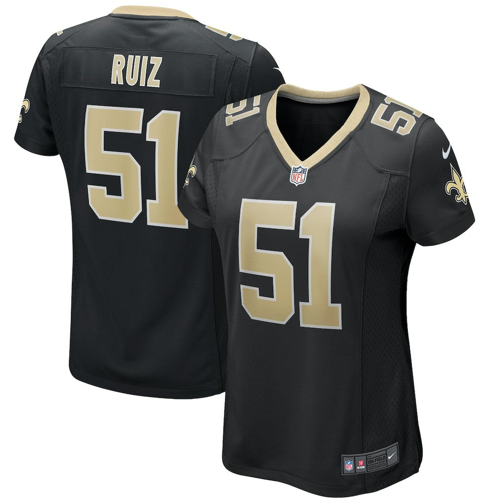 NFL New Orleans Saints Cesar Ruiz  Women's Game Jersey