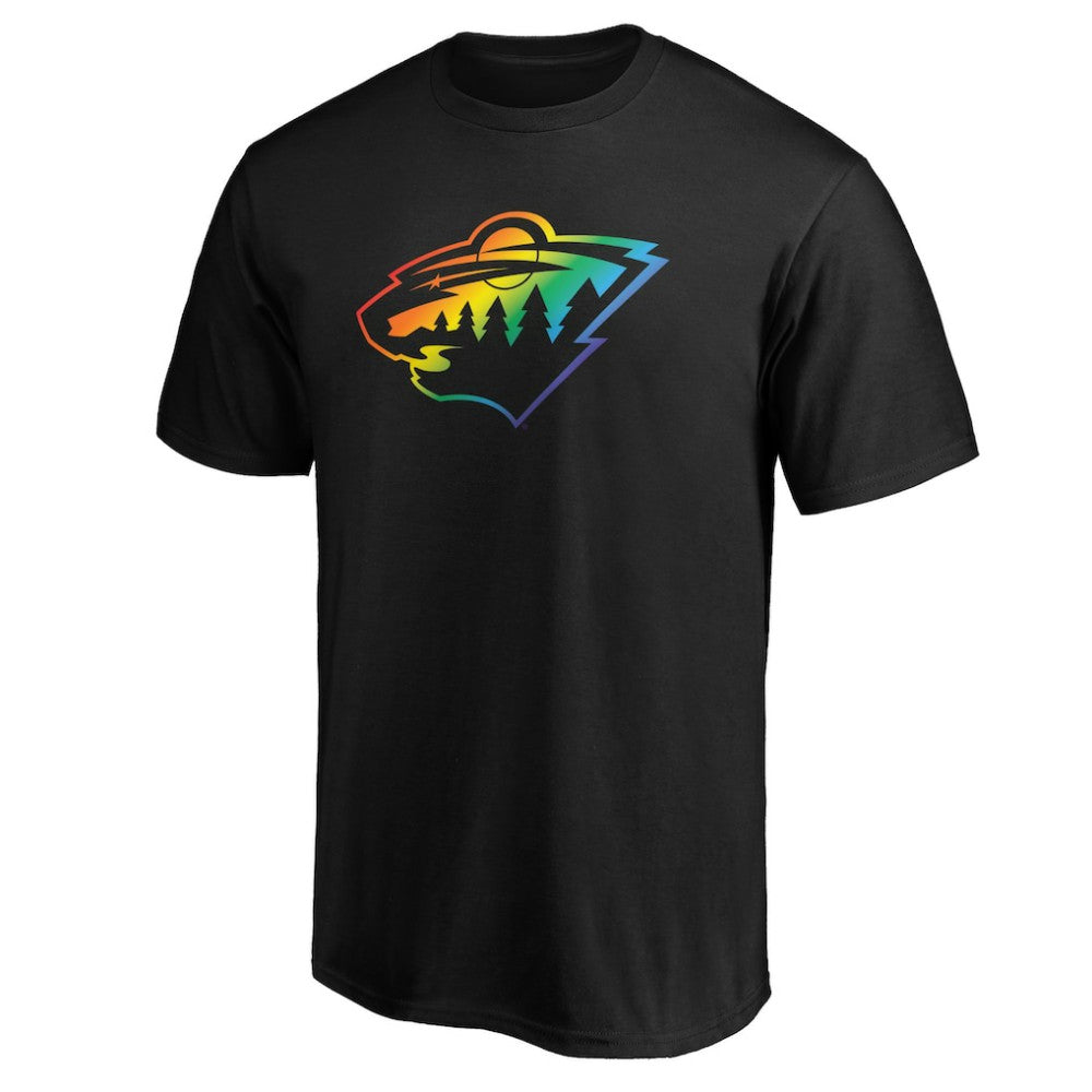 Minnesota Wild Team Pride Logo T-Shirt
