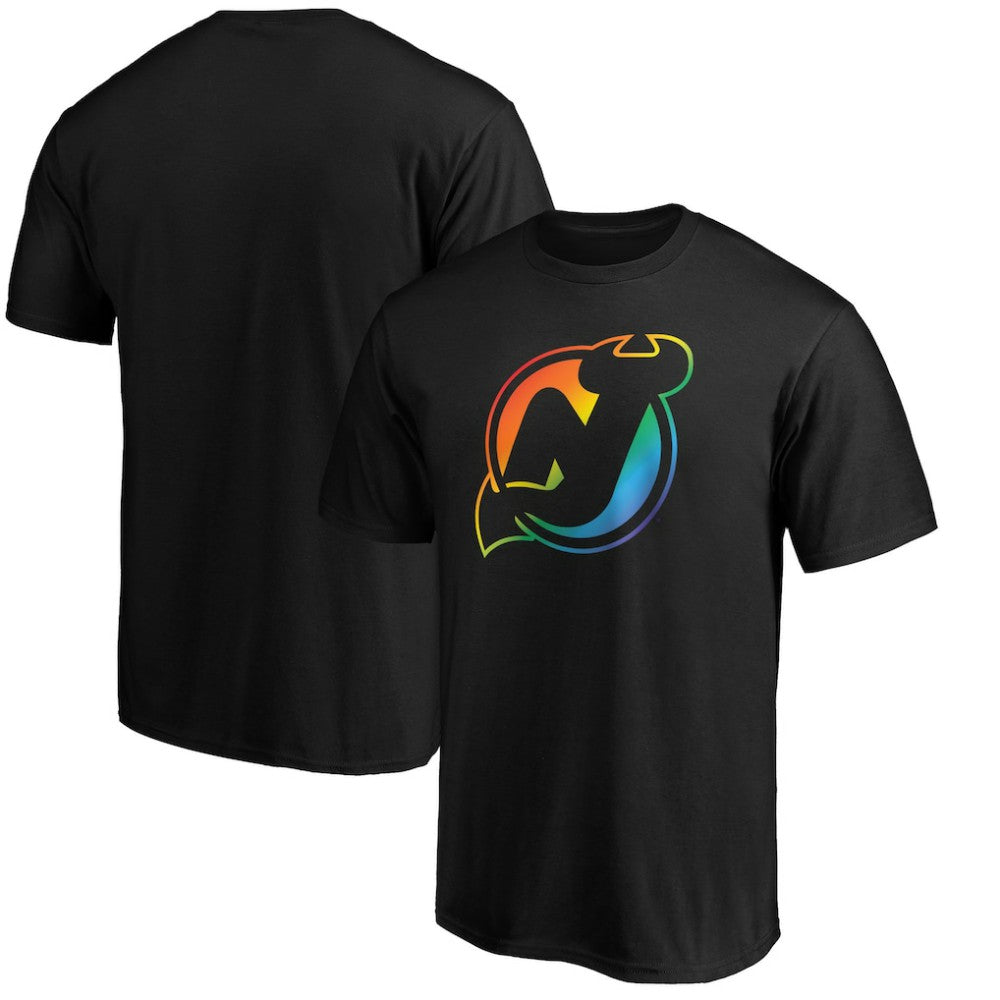 New Jersey Devils Team Pride Logo T-Shirt