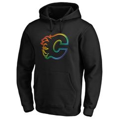 Calgary Flames Team Pride Logo Pullover Hoodie