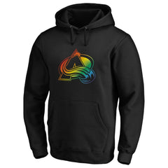 Colorado Avalanche Team Pride Logo Pullover Hoodie