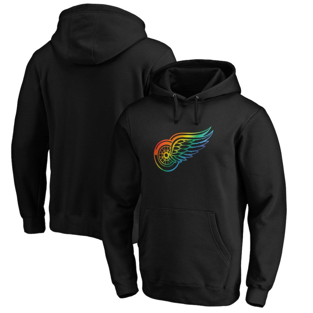 Detroit Red Wings Team Pride Logo Pullover Hoodie