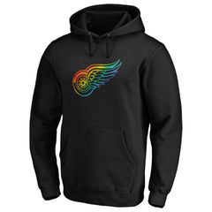 Detroit Red Wings Team Pride Logo Pullover Hoodie