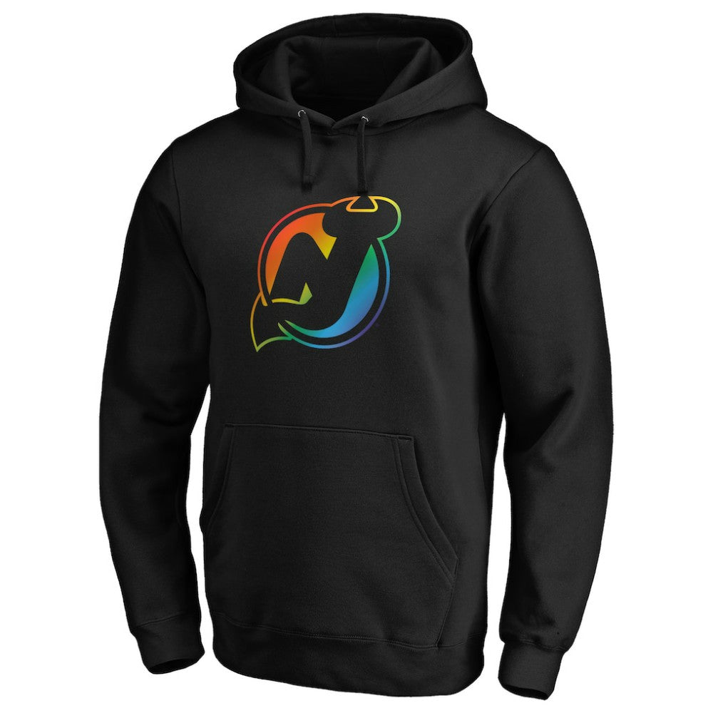 New Jersey Devils Team Pride Logo Pullover Hoodie