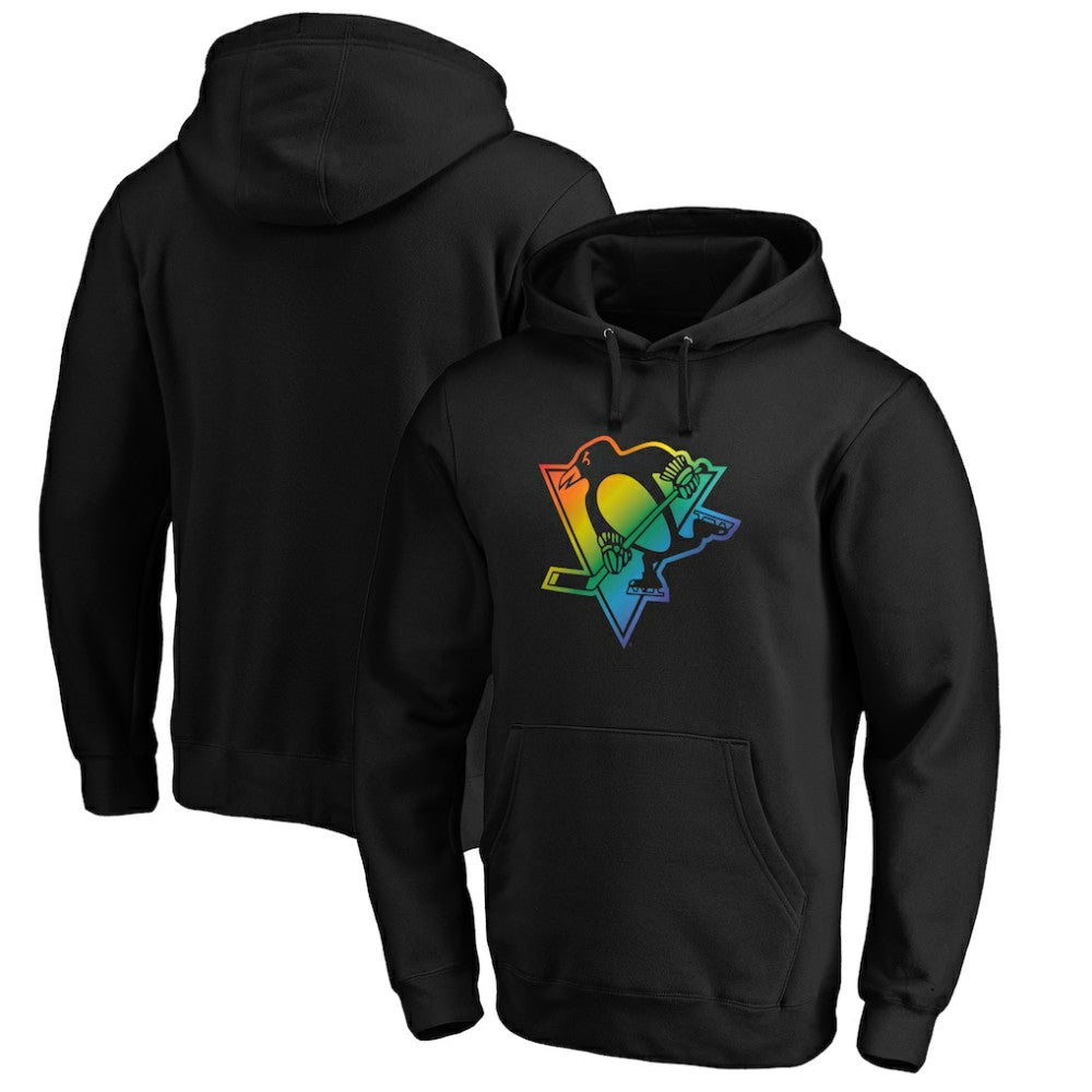 Pittsburgh Penguins Team Pride Logo Pullover Hoodie