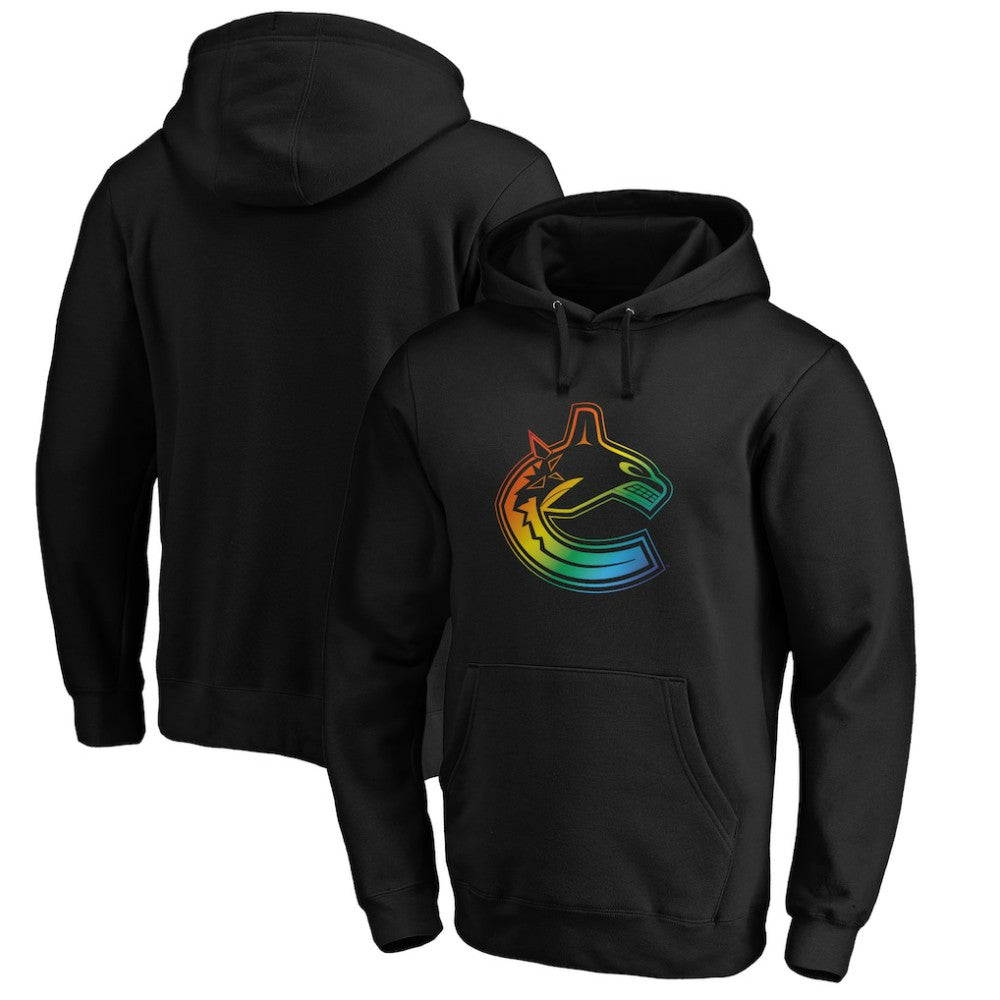 Vancouver Canucks Team Pride Logo Pullover Hoodie