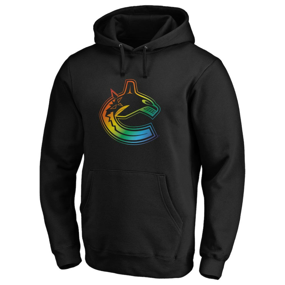 Vancouver Canucks Team Pride Logo Pullover Hoodie