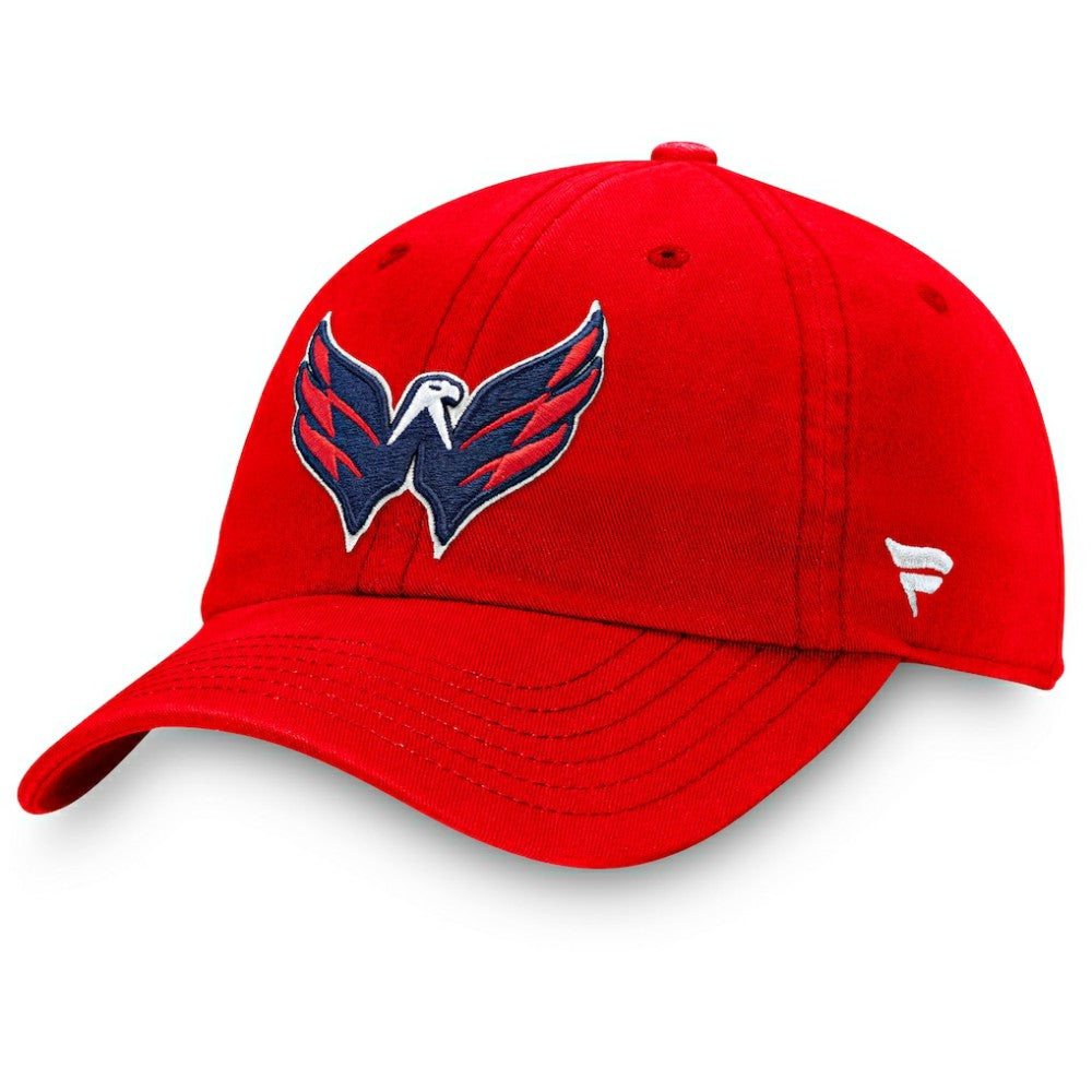 Washington Capitals Fanatics Core Primary Logo Adjustable Hat