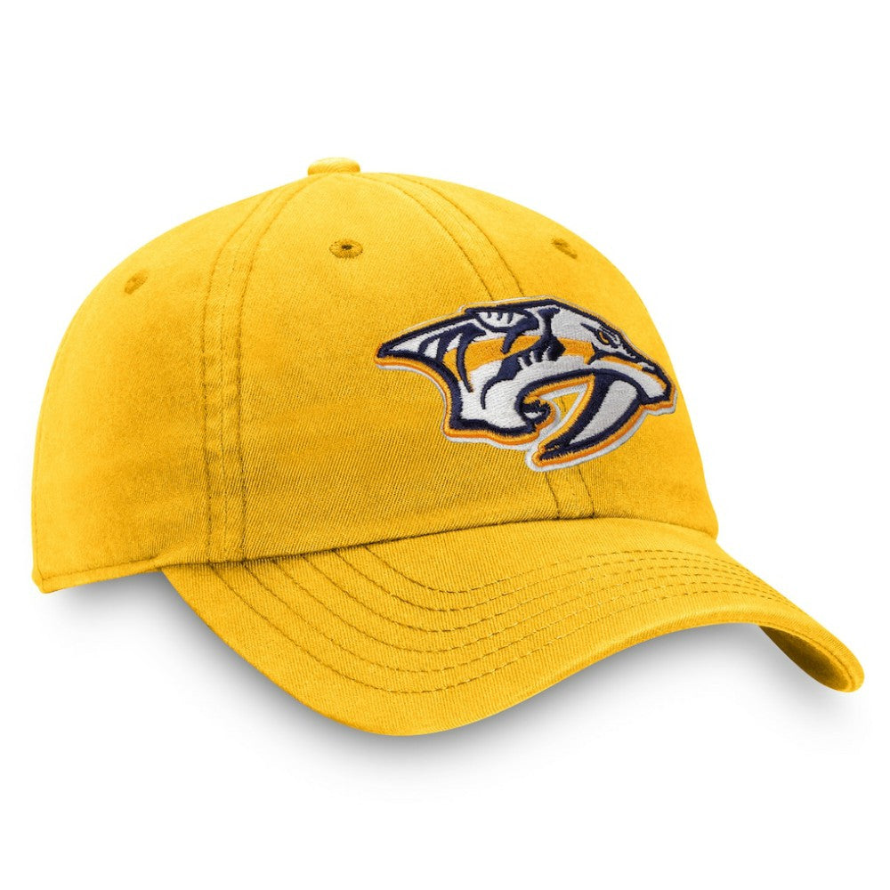 Nashville Predators Fanatics Core Primary Logo Adjustable Hat