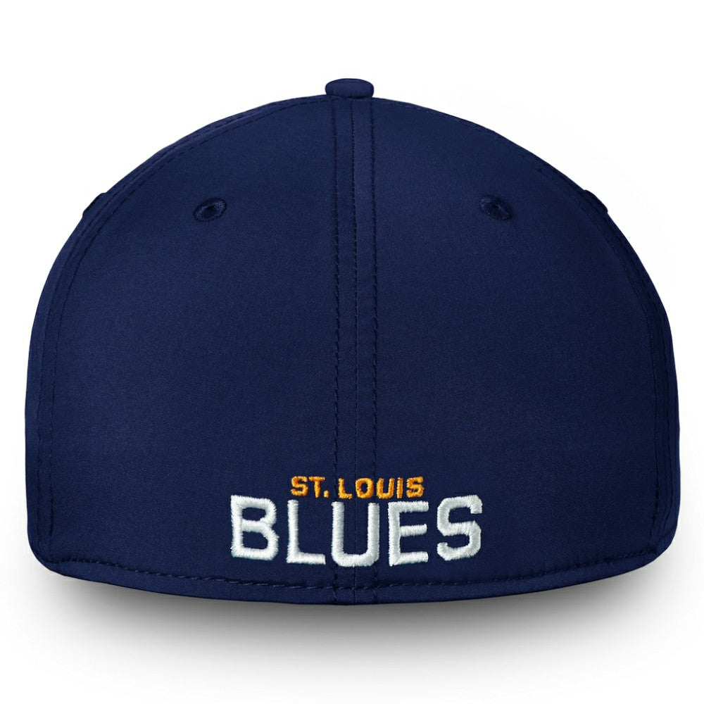 St. Louis Blues Fanatics Core Primary Logo Flex Hat