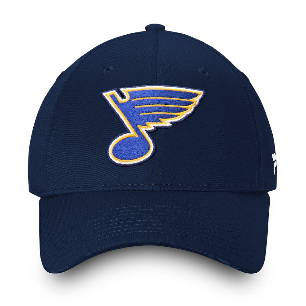 St. Louis Blues Fanatics Core Adjustable Hat