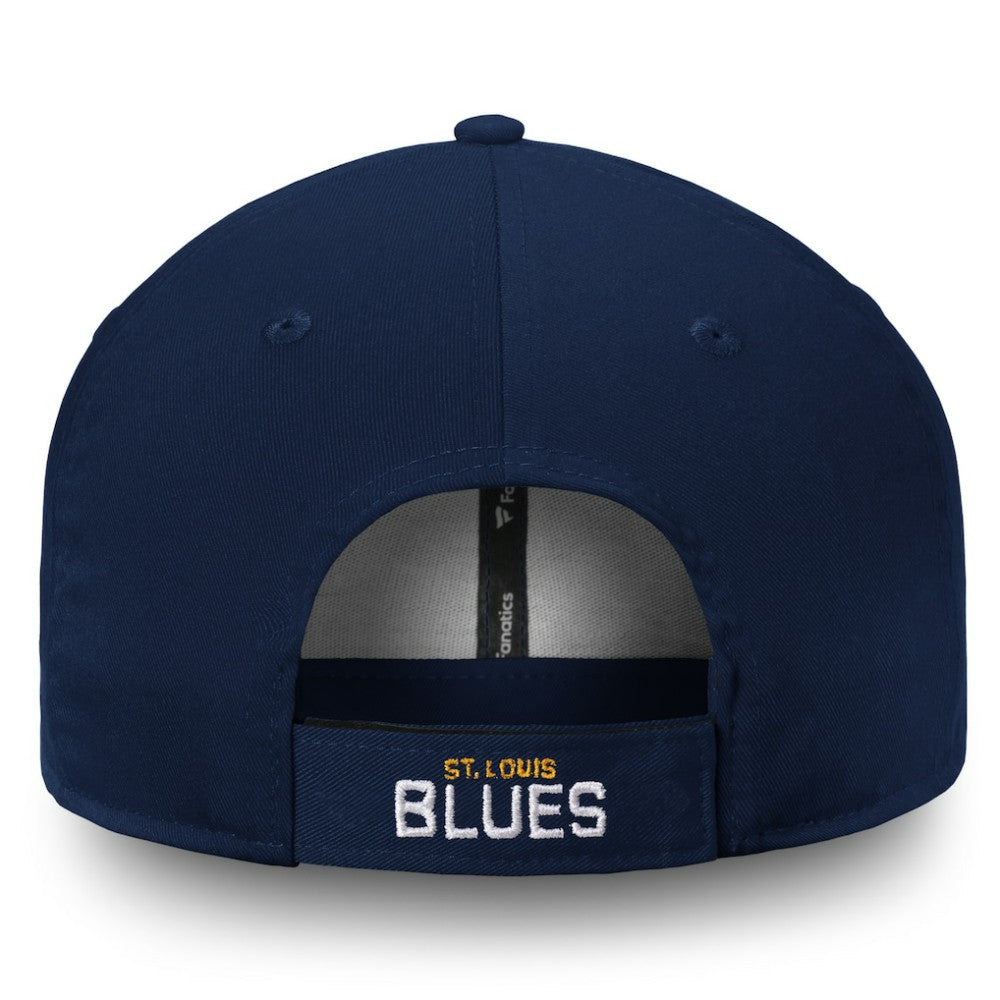 St. Louis Blues Fanatics Core Adjustable Hat